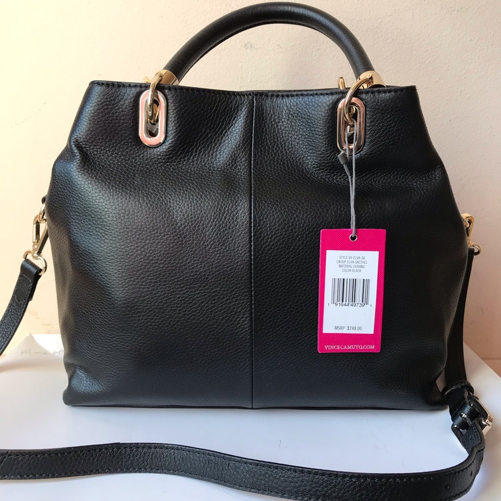 NWT Vince Camuto Elva Satchel - Picture 4 of 7